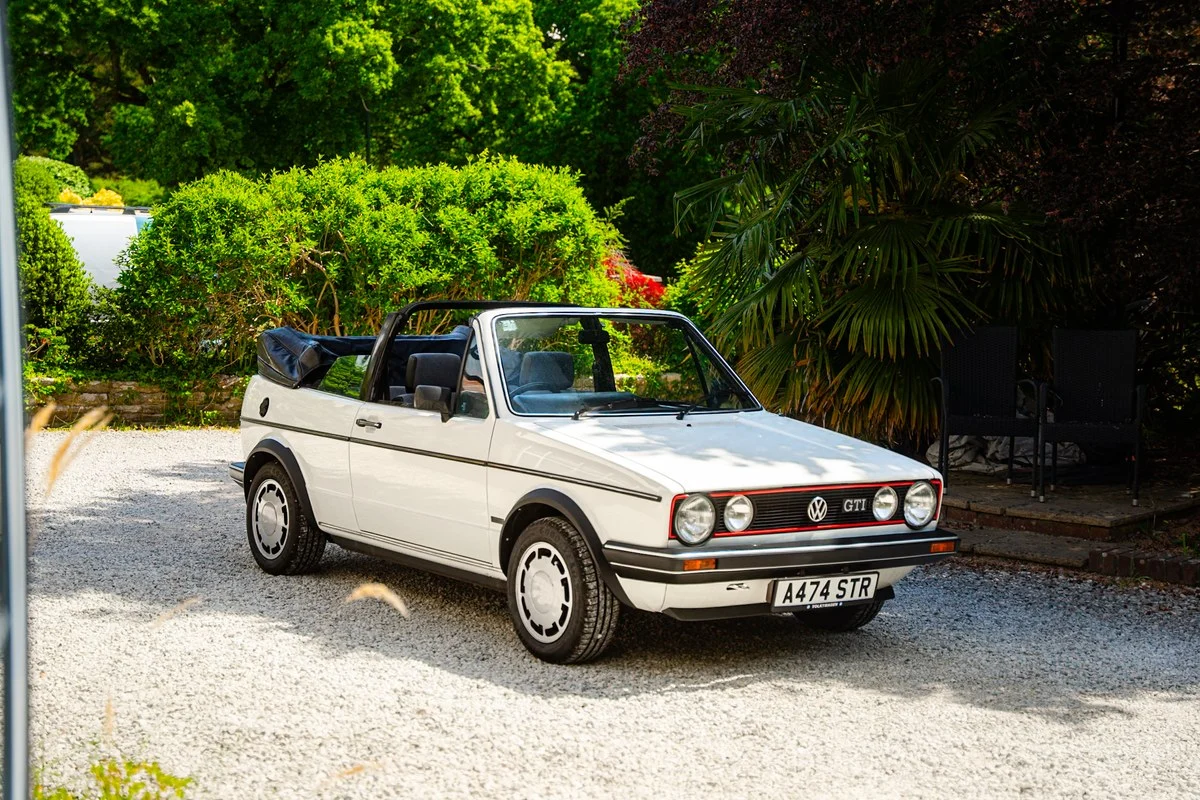 Golf GTI Cabriolet three quarter view